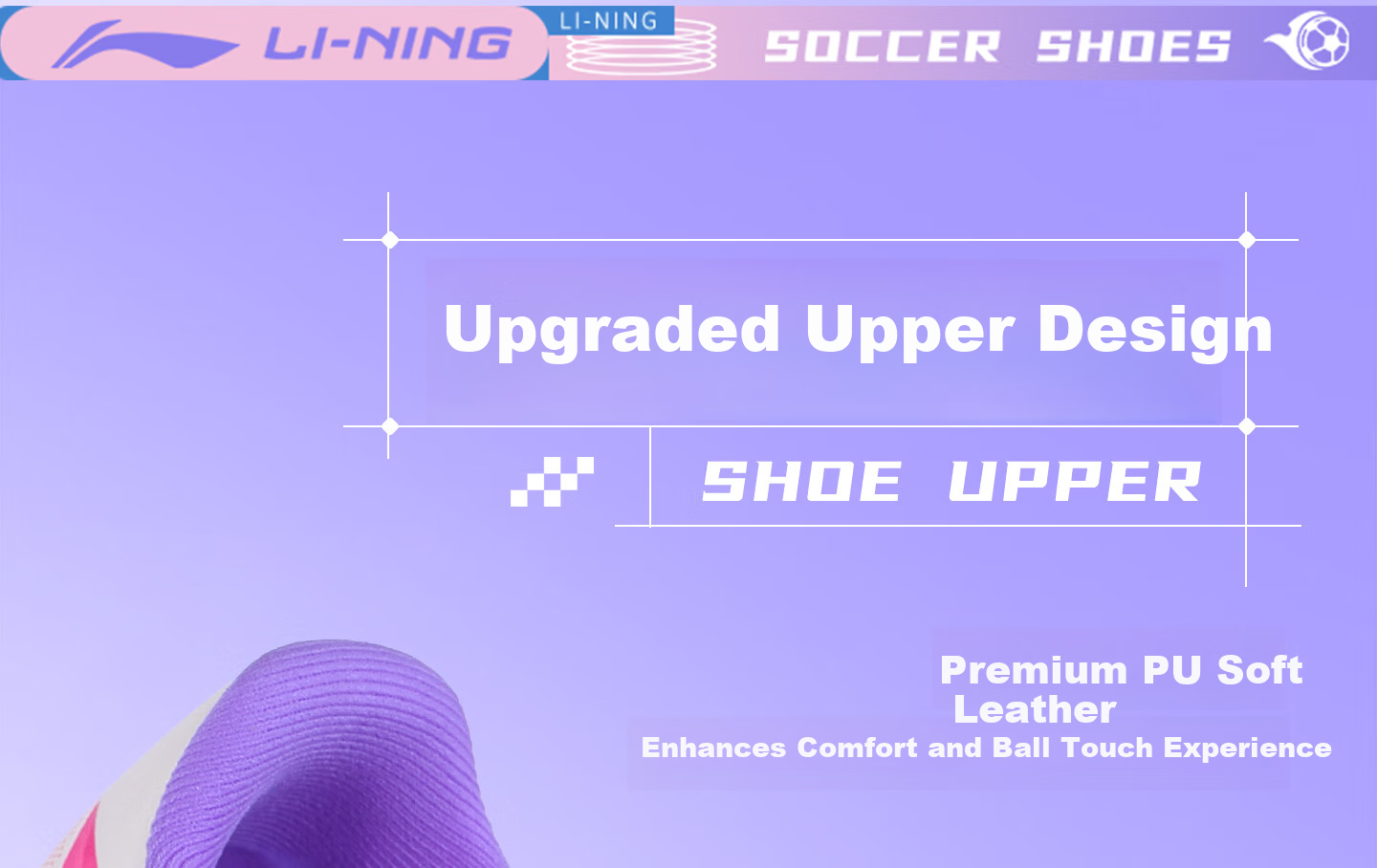 Li-Ning Football Shoes Adult MG Short Studs Unisex Youth Student Professional Competition Training Non-Slip Sports Cleats Size 39 5