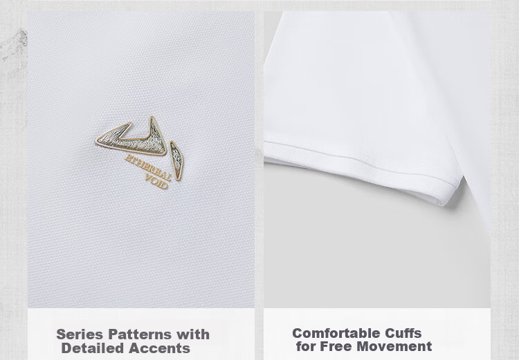 HLA Hailan Home Men's Short Sleeve Polo Shirt 26 Runway Same Style Mountain Not High Series Cool Short Sleeve Summer 15