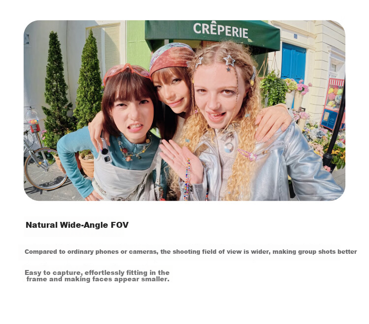 Insta360 GO 3S Vintage Player Limited Edition 4K Thumb Camera Trendy Street Photography Inspiration White 64GB 17