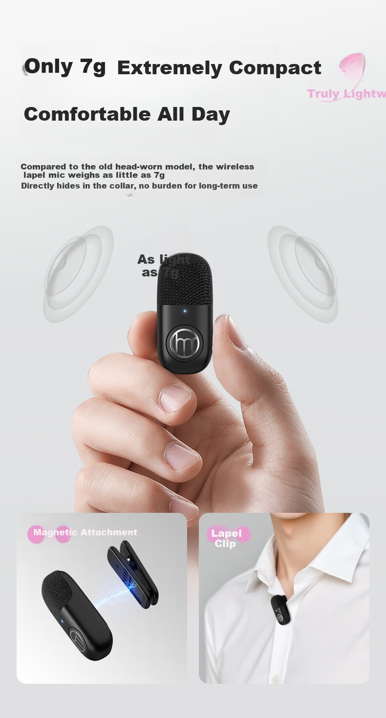 Good Shepherd A7 Little Bee Amplifier Teacher Teaching Anti-Howling Wireless Lavalier Microphone Tour Guide Outdoor Portable Bluetooth Speaker Loud Volume Amplifier 7