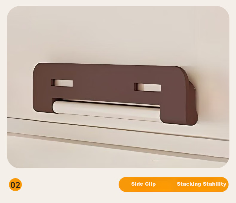 Quanpinwu Children's Wardrobe Easy No-Assembly Baby Clothes Storage Cabinet Bedroom Plastic Storage Cabinet Household Shelving Unit 8
