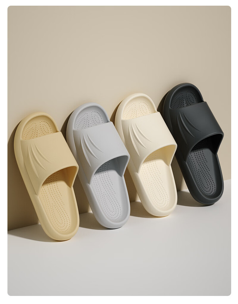 Beiduo Yang Men's Indoor Non-Slip Bathroom Shower Slippers Couples EVA Soft Sole Sandals Dark Blue Size 42-43 11