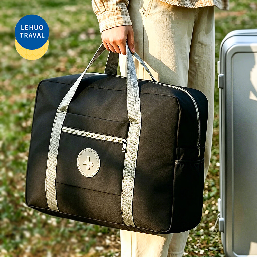 LOHAS Travel Women's Luggage Trolley Bag Matching Handheld Storage Bag Large Capacity Front Pocket Airplane Hanging Bag