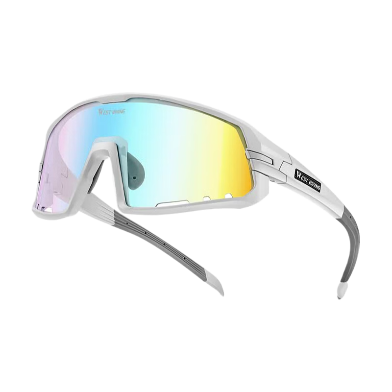 XQZ Cyclist Cycling Glasses Color-Changing UV Protection Day and Night Use Professional Full-Wrap Windproof Dustproof Goggles