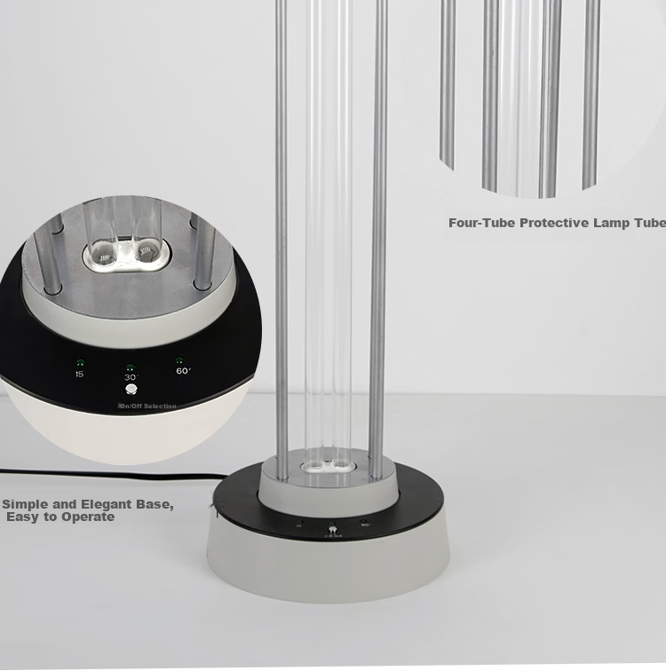 Yichen 100W UV Sterilization Lamp Household Disinfection Light Kindergarten Factory Mite Removal Ozone-Free Human Body Sensor 16