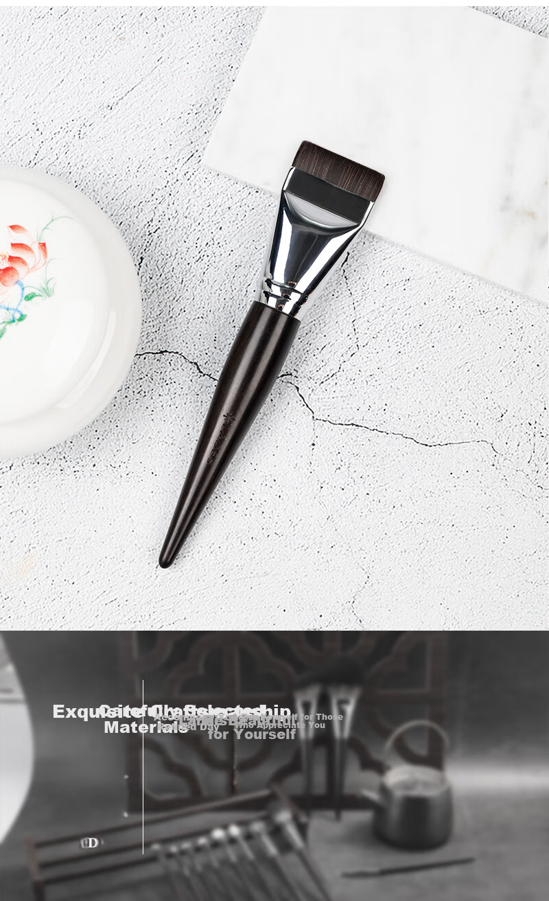 LADES Xianmu M26 Flat Foundation Brush Makeup Tool Cosmetic Brush 7