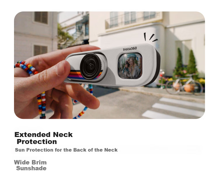 Insta360 GO 3S Vintage Player Limited Edition 4K Thumb Camera Trendy Street Photography Inspiration White 64GB 6