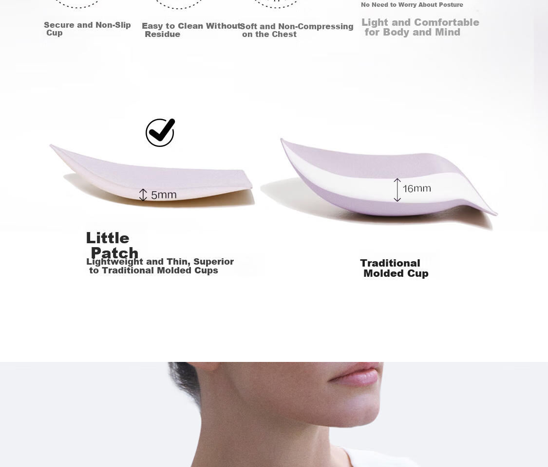 Aimer Oxygen Patch Lightweight Breathable Wire-Free Large Bust Minimizing Soft Support Bra 10