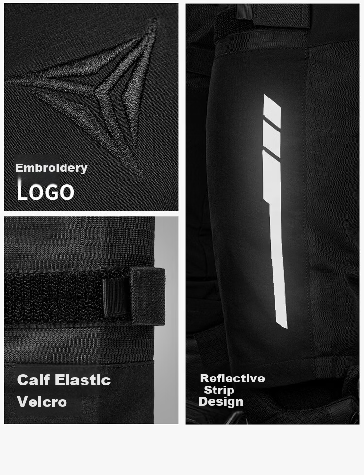 MOTOWOLF Summer Motorcycle Riding Pants Men Breathable Casual Biker Protective Riding Gear Four-Season Racing Pants 13