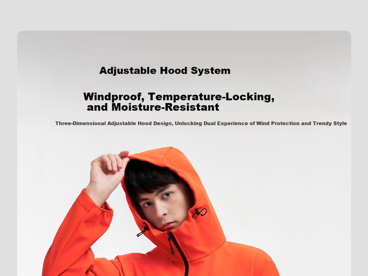 CAMEL Outdoor Softshell Jacket Women 2025 New Spring Autumn Fleece Windproof Hooded Warm Jacket Men G177 10
