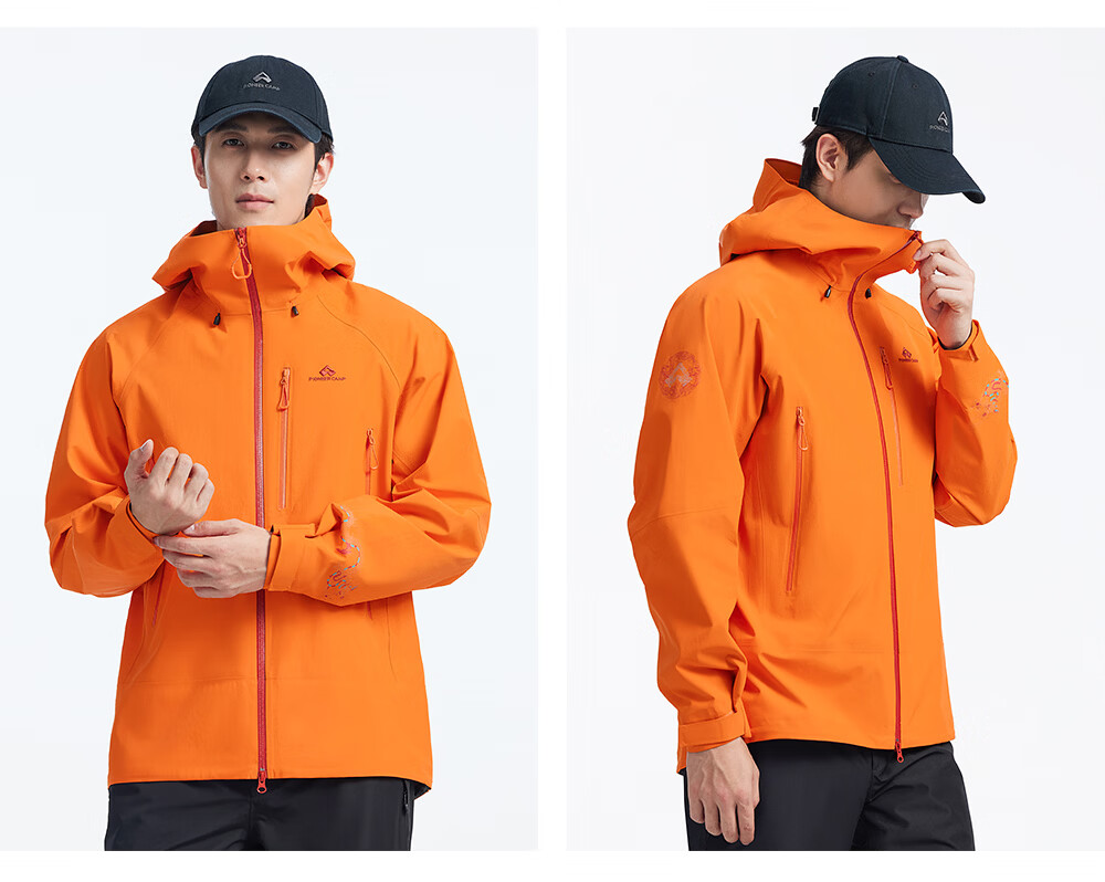 Toread Jin Yi Wei Three-Pocket Men's Softshell Jacket Summer Casual Outdoor Windproof Waterproof Hiking Mountaineering Coat 41