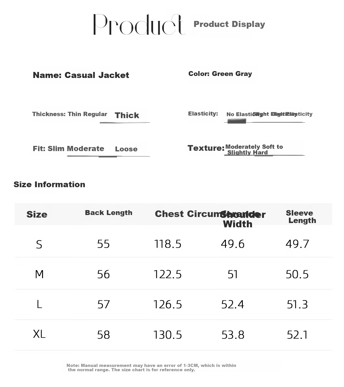 Chushen Spring Autumn Casual Jacket for Women Fashion Lapel Decorative Lines Simple Short Petite Coat Top S53D016 5
