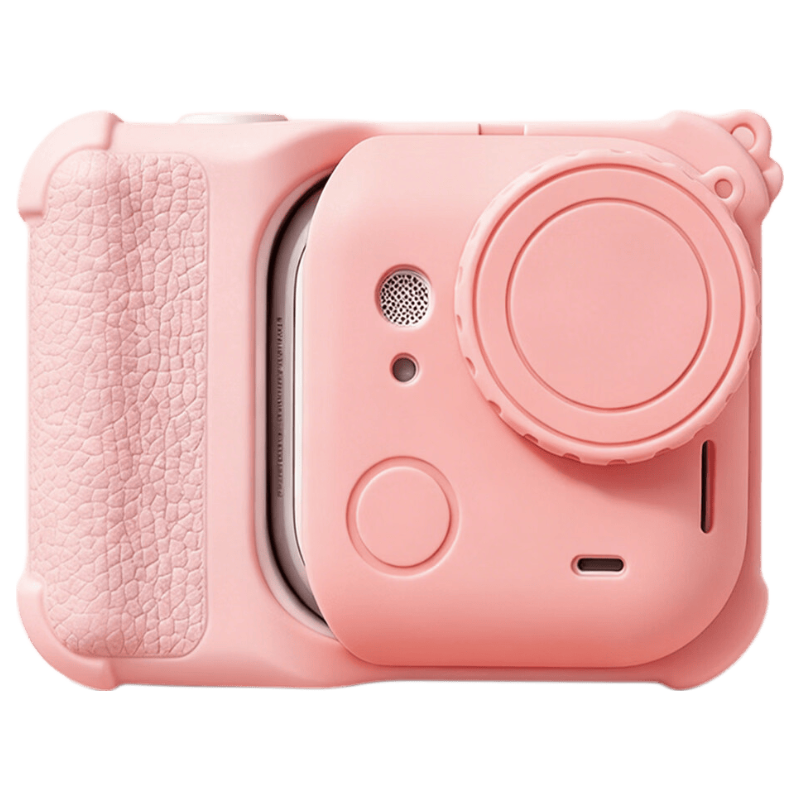 CHENSONG Compatible with Insta360 GO Ultra Silicone Protective Case Full Coverage Shockproof Pink