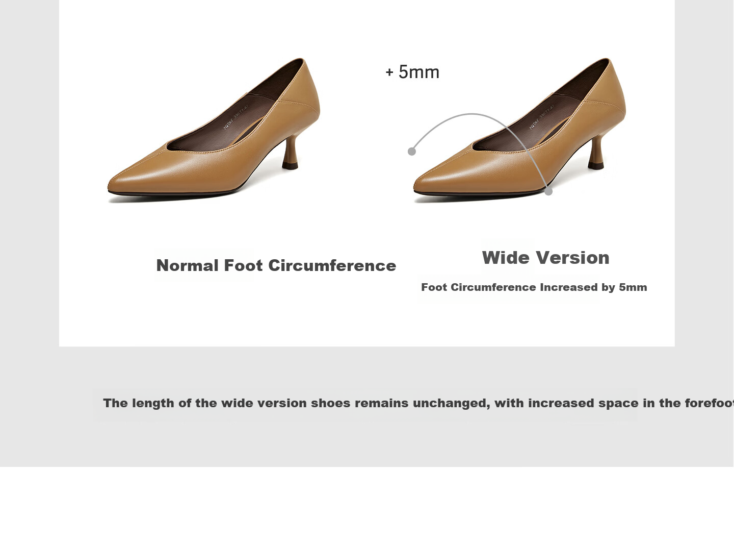 TATA Cat Heel Women's Mid Heel Pointed Toe Pumps 26 Off-White Size 37 18