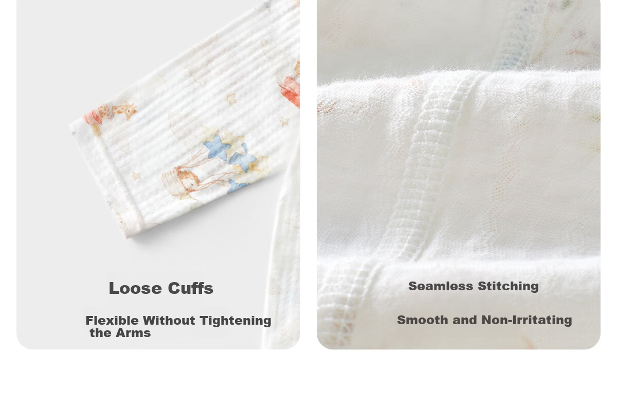 JOYNCLEON Baby Pajamas Pure Cotton Class A Summer Thin 3/4 Sleeve Air Conditioning Children's Homewear Set JTz176219 16
