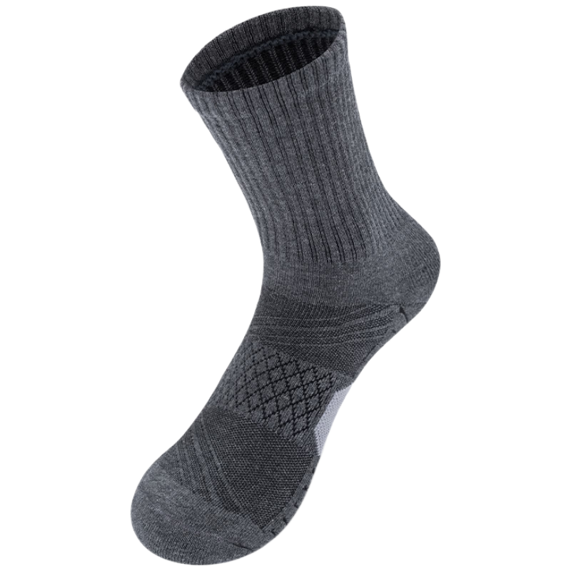 TFO 5th Generation Hiking Socks Moisture-Wicking Durable Running Socks Outdoor Mountaineering Socks C2202472 Men's Light Gray L