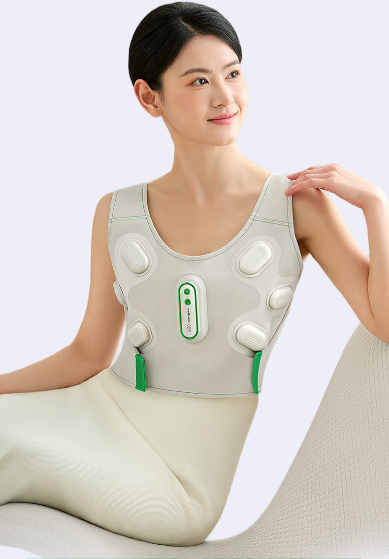 MEDISANA German Breast Massager Red Light Electric Chest Massager for Breast Nodule Relief and Pain Relief Thermal Therapy Gift for Girlfriend Birthday 6
