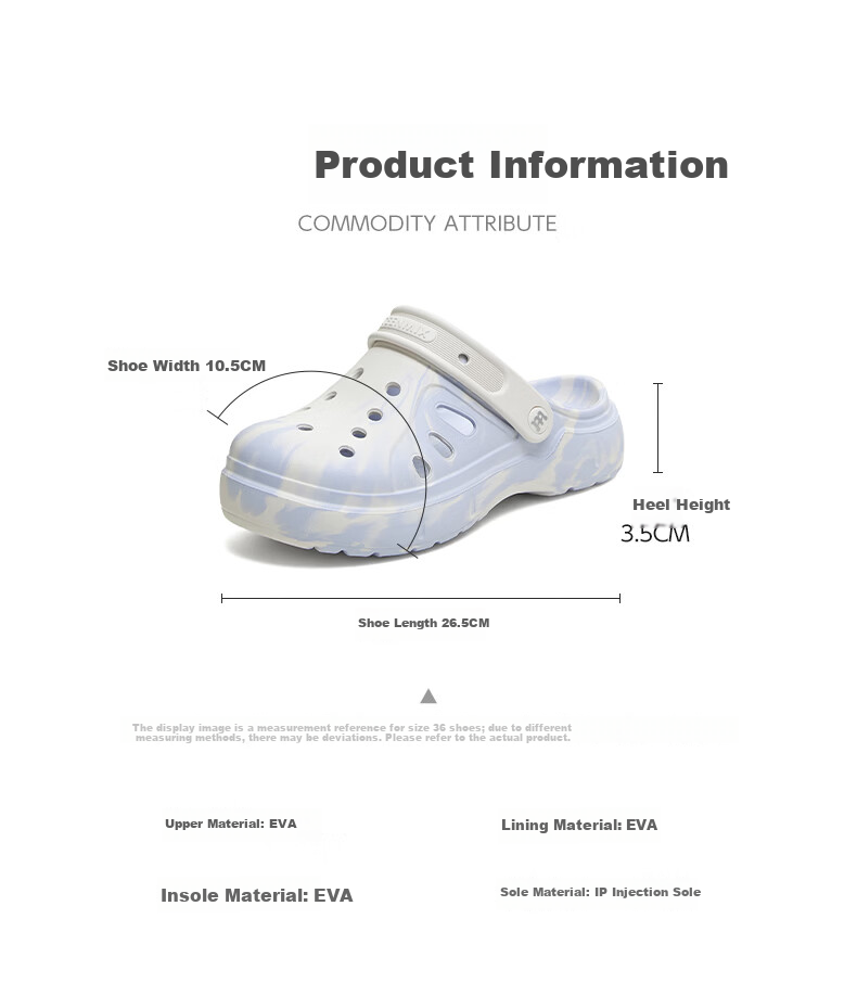 Tianmeiyi Xianbei Hollow Thick-Soled Sandals Women's Breathable Non-Slip Beach Shoes 2026 New Style 8