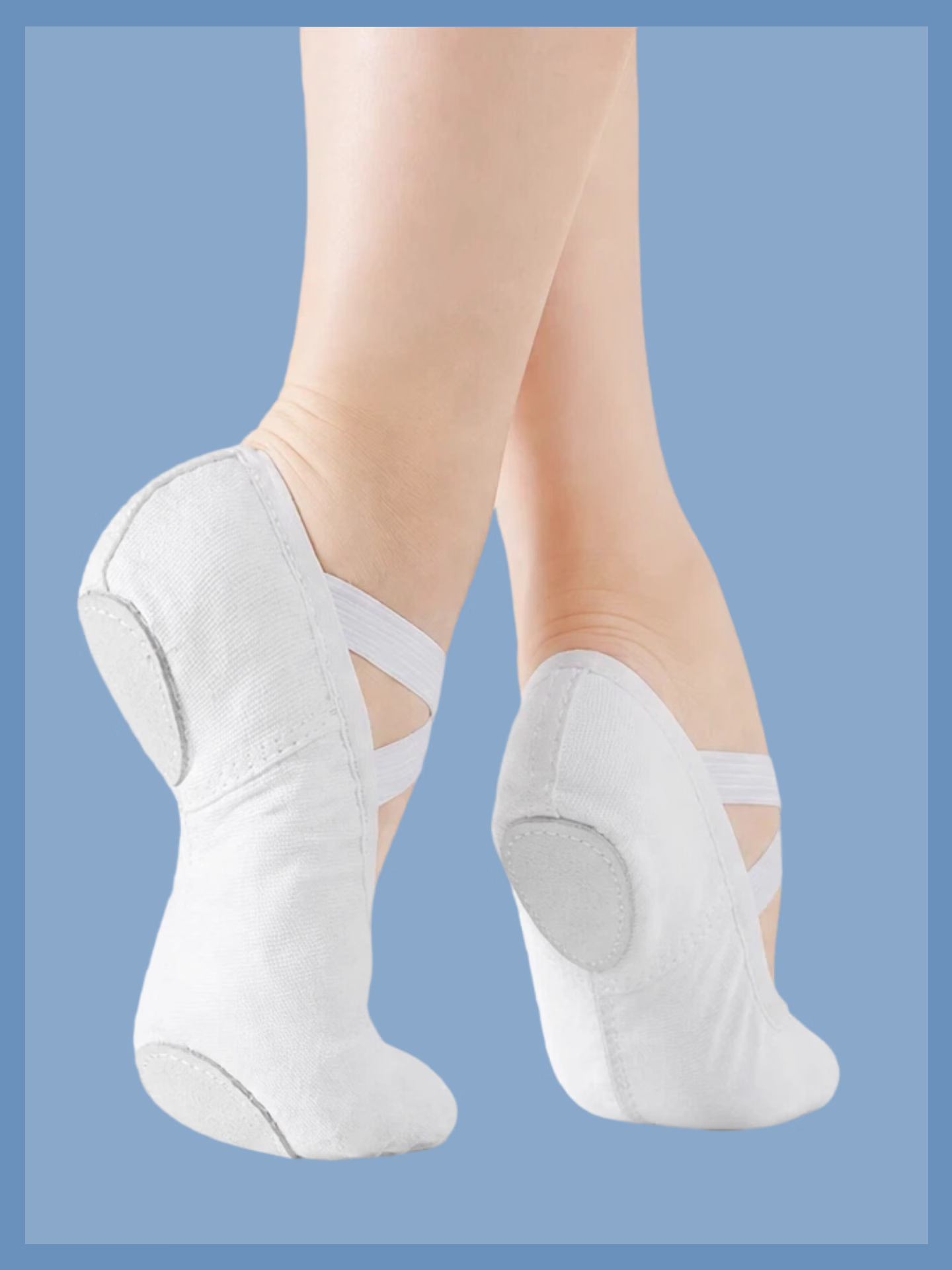 COOTYMAX Children's Dance Shoes White Girls Soft Sole Practice Shoes Chinese Dance Adult Ballet Cat Paw Shoes Dancing Body Shoes 12