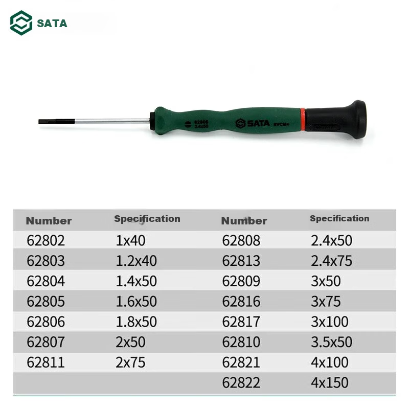 SATA 2.0x50mm Flathead Mini Precision Screwdriver for Digital Repair 62807 (Multiple Sizes Available) 6