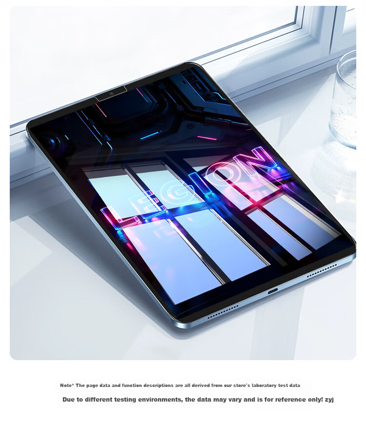 CoolerFang Dust-Free Instant Adhesive Screen Protector for Lenovo Legion Y700 8.8-inch 5th Gen Tablet Full Coverage Tempered Glass Film HD Anti-Fingerprint Drop Resistant for 2026/25/24 Models 5
