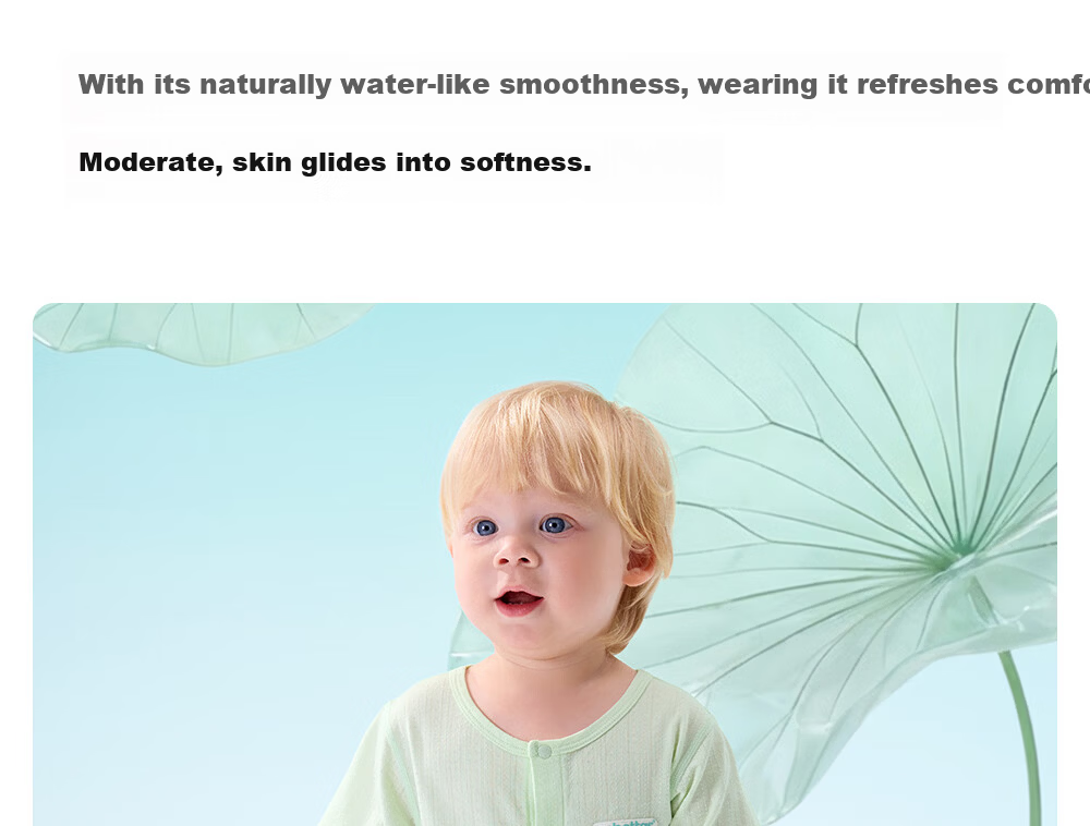 Betis Baby Romper Summer Thin Short Sleeve Modal Breathable Pajamas Infant Summer Onesie Crawling Suit 14
