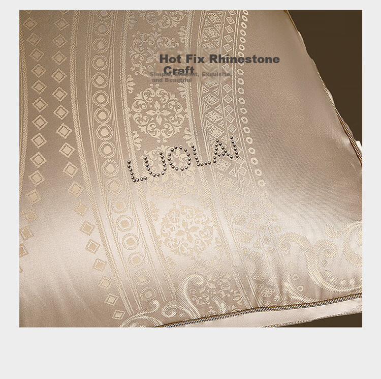 LUOLAI Home Textiles Polish Imported 95% White Goose Down Antibacterial Hotel Seven-Star Pillow 47*73cm 11