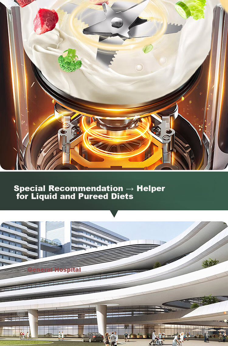 Desadi German Liquid Food Blender Elderly Nasogastric Feeding Fully Automatic No-Cook 2026 New Food Meal Grinder Patient Gastric Tube Mini Food Processor Blender Liquid Food Machine 3