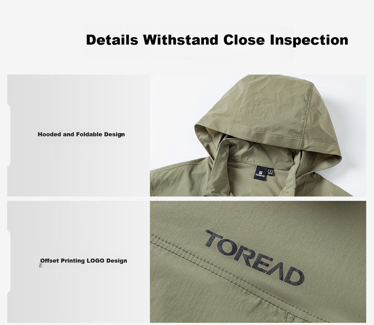 TOREAD Women's Sunscreen Jacket 26 New Outdoor Breathable Skin Jacket UV Protection UPF50+ Sun Protection TAZZBO82763 30