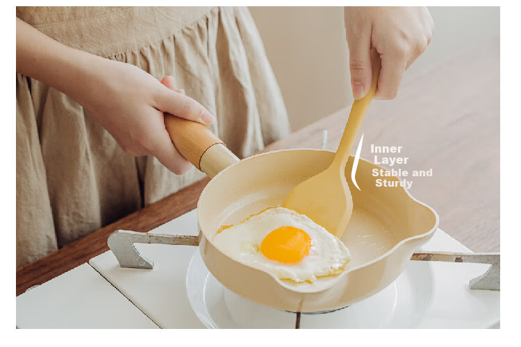 Shuke Silicone Small Spatula Cooking Turner Kitchen Utensil Baby Non-Stick Pot Food Supplement High Temperature Resistant Tool 5