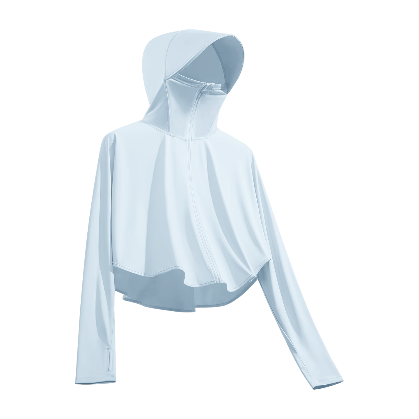 MINISO Women's Short Sun Protection Jacket 2026 New Summer UV Protection Ice Silk Cape Sunscreen Coat