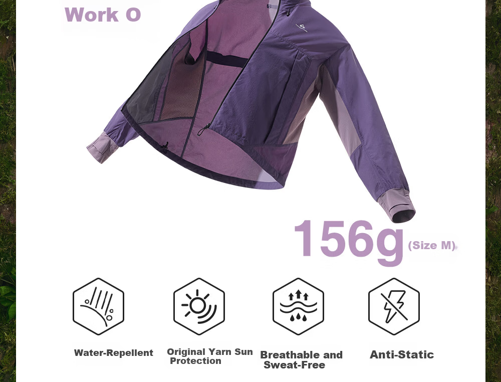 Toread Yang Chaoyue Star Butterfly Women's Outdoor Sun Protection Jacket Spring Summer Lightweight Breathable Hiking Sports Sunproof Skin Jacket 2