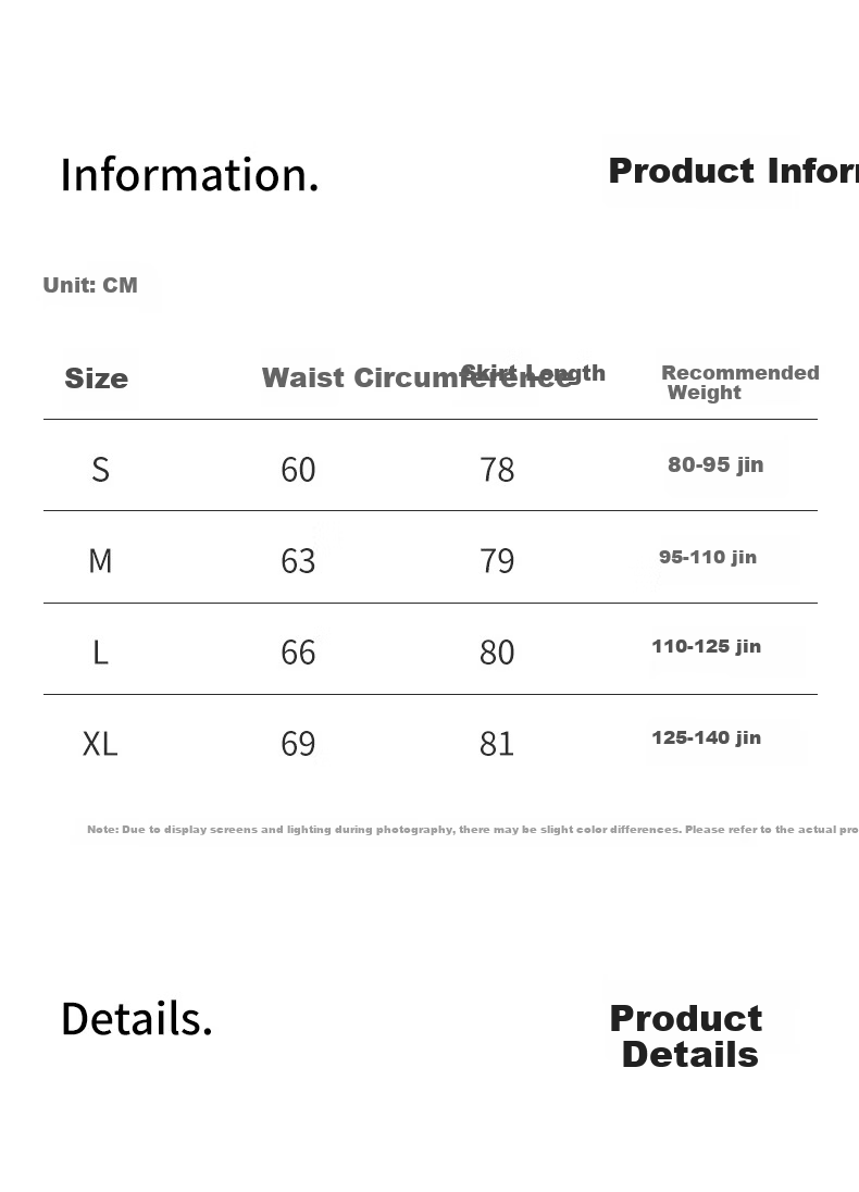 Langsha Women's Workwear High-Waist American Style Versatile Mid-Length A-Line Skirt Summer Casual Commuter Skirt 9