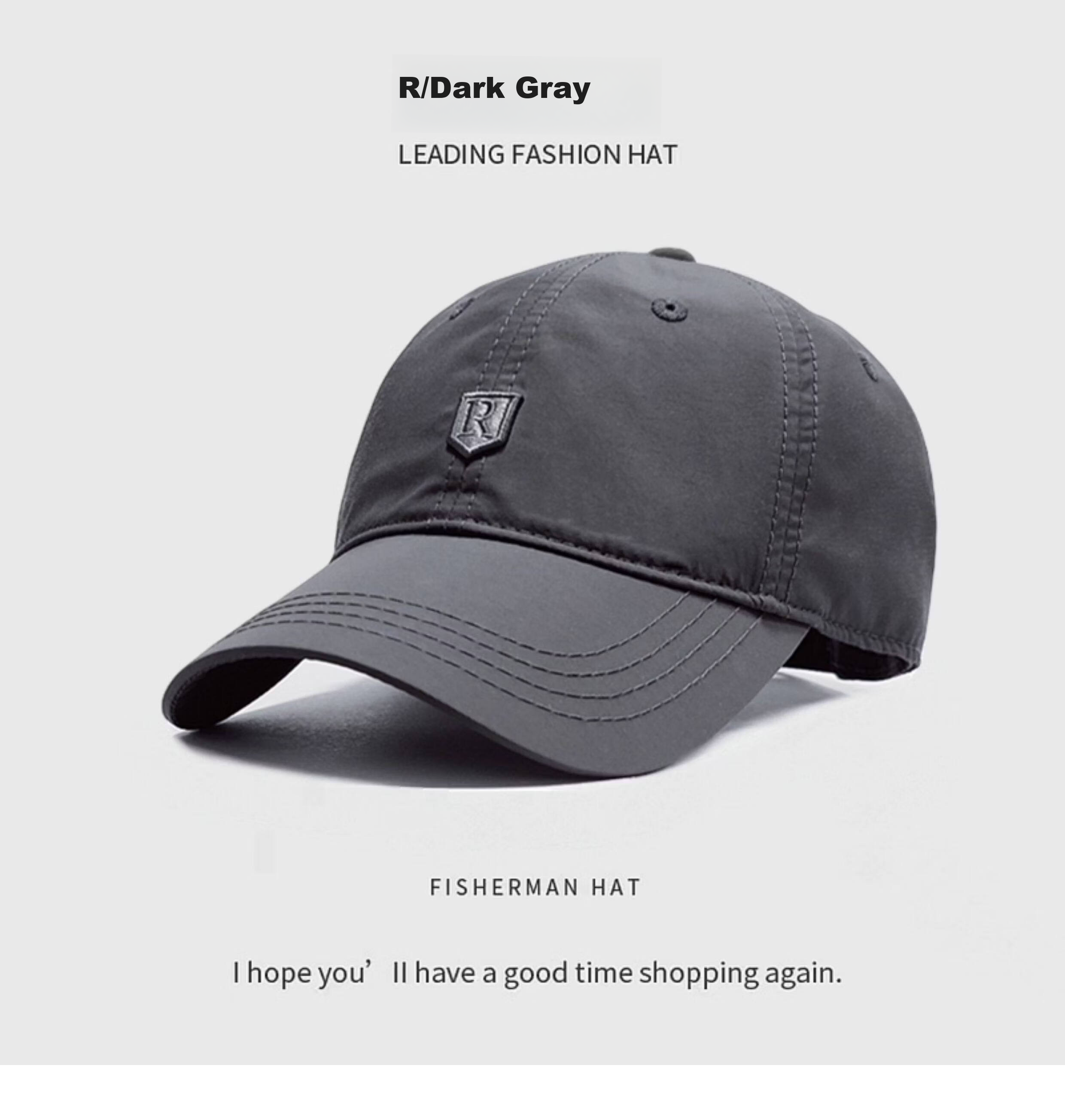 Jingtang Jingpin Men's Spring Summer Outdoor Quick-Dry Mountaineering Baseball Cap Windproof Running Sun Protection Casual Autumn Hat 9