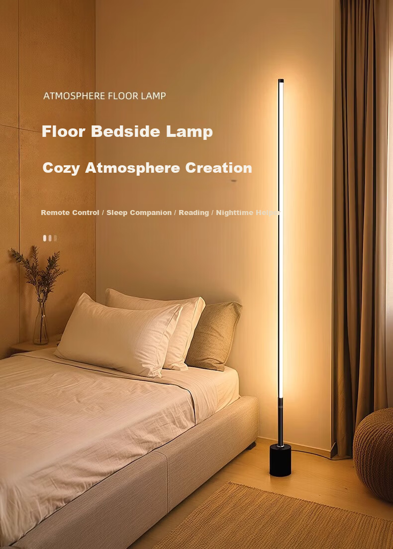 Samsung Lighting Decorative Floor Lamp for Living Room Bedroom Bedside Ambiance Reading Baby Nursing Sleep Warm Light 3