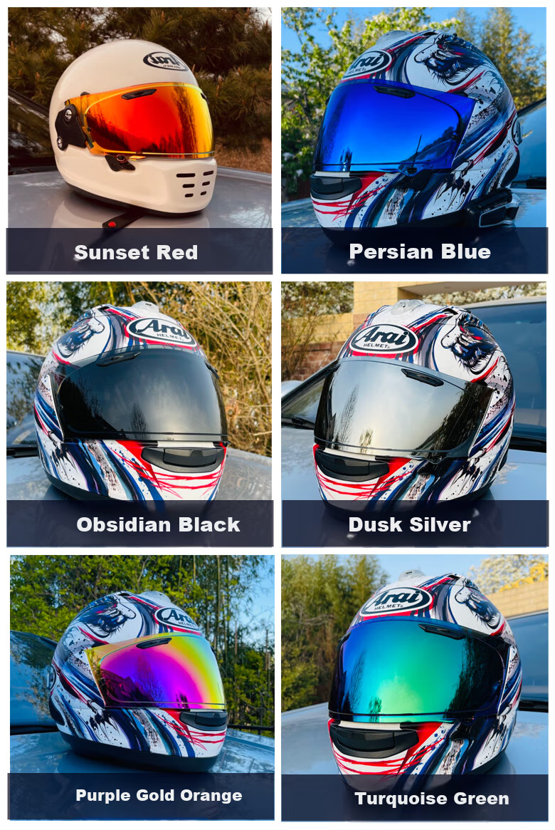ENKIDU Compatible Arai RX-7X XD NEO GX SRC Night Rider UV Photochromic Lenses 2