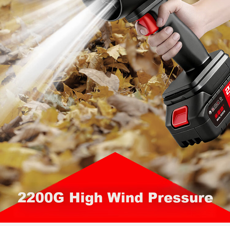 Milade [Top Model 2200G Wind Pressure] Industrial Turbo Ducted Fan Brushless Motor Powerful Blower Storm Fan 8
