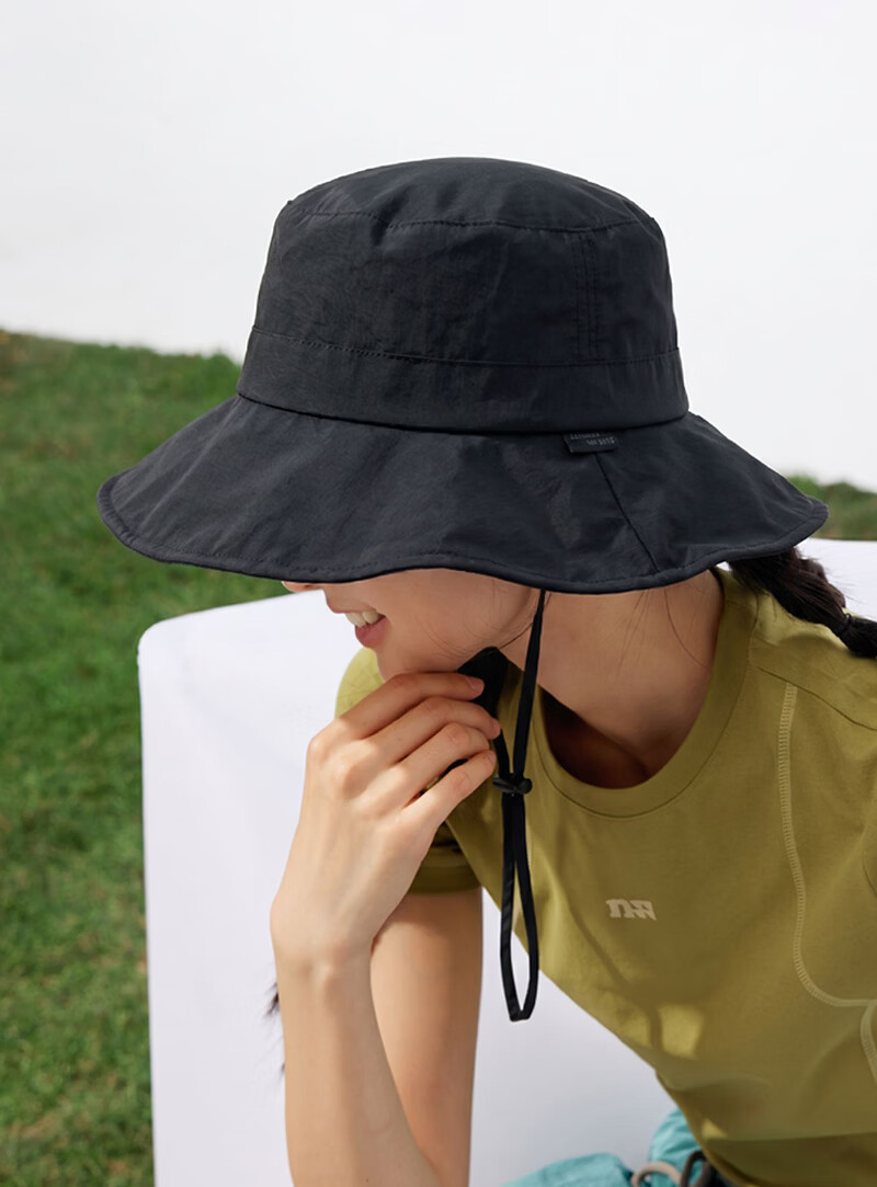 MMOPTOP Quick-Dry Sun Protection Fisherman Hat Women Simple Bucket Hat Wide Brim Breathable Lightweight Foldable Sunshade Hat Men 7