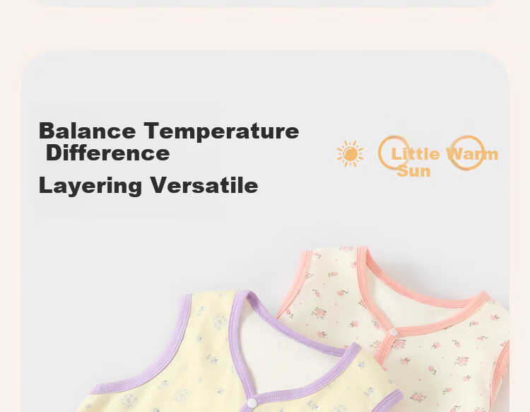 Badibadi Pure Cotton Baby Toddler Vest Spring Autumn Wearable Inner Warm Fashion Versatile Dinosaur Print Size 130 7