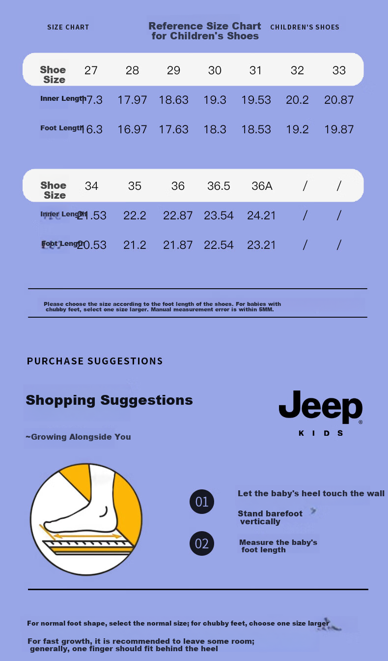 JEEP Kids Running Shoes Dad Sneakers Breathable Mesh Spring Summer New Unisex Children's Mesh Shoes Starry Blue Size 35 6