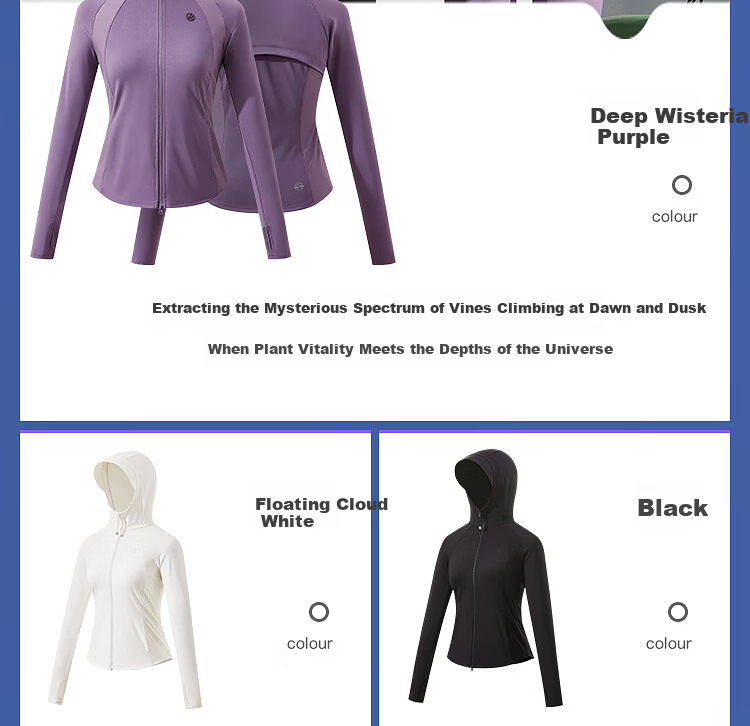 Bosideng Summer National Standard Fashion Original Yarn Sunscreen Women's UV Protection Slim Fit Moisture-Wicking Quick-Dry Travel Outerwear 13