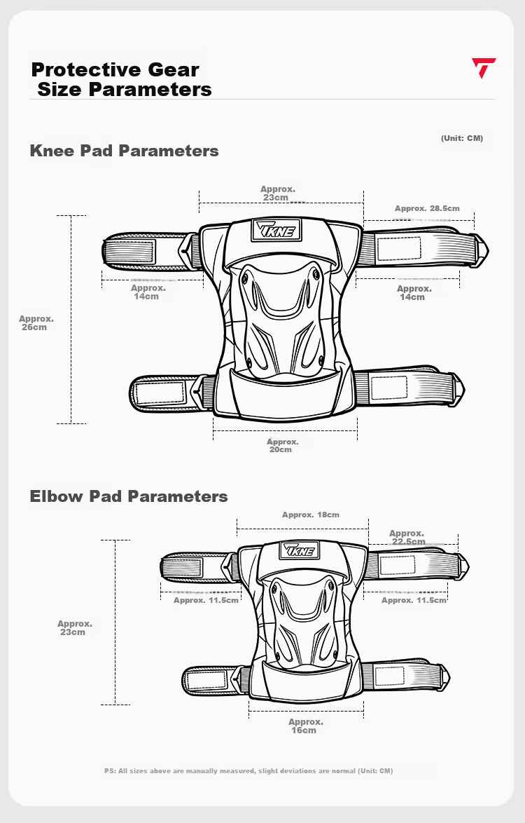 TKNE Motorcycle Knee and Elbow Guards Electric Vehicle Protective Gear Four-Season Windproof Riding Anti-Fall Leg Guards Knee Pads Two-Piece Set 2