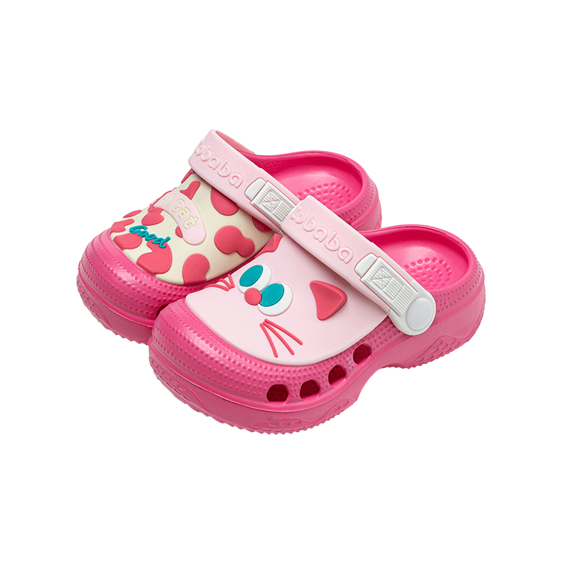 Pig Daddy Kids Clog Shoes Boys Girls Summer Baby Non-Slip Home 2026 New Infant Blue Size 16