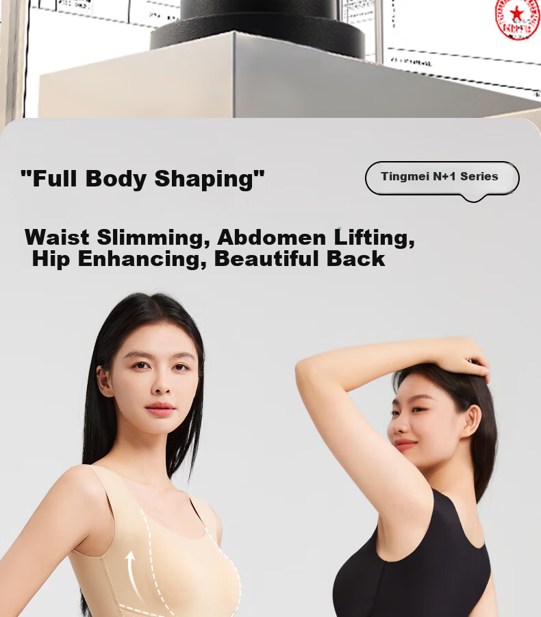GRACEWELL Women's Shapewear Bodysuit Tummy Control Hip Lift Body Shaping Waist Cincher Wireless Back Closure Slimming Suit Black L 2