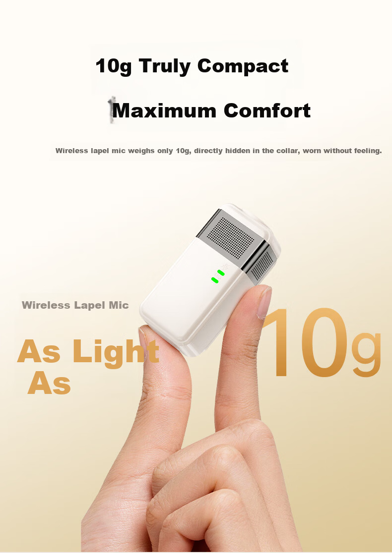 Good Shepherd Little Bee Amplifier Teaching Teacher Special Anti-Howling Wireless Lavalier Microphone High Power Classroom Training Tour Guide Outdoor Portable Bluetooth Speaker 4
