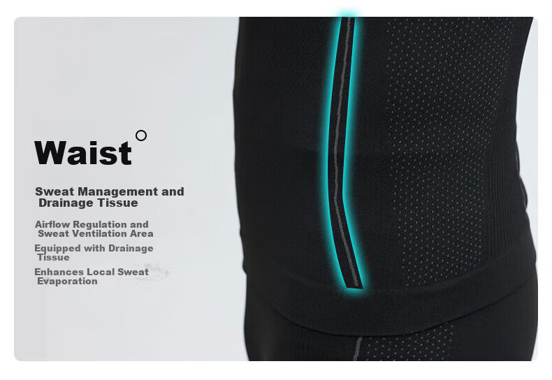 BOPRUIEY Ski Quick-Dry Set Autumn Thermal Underwear for Men and Women, Warm Functional Antibacterial Breathable Sports Base Layer 13