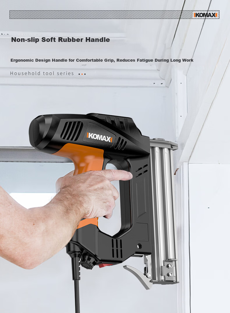 KEMAISI Electric Nail Gun F30 Straight Nail Gun Staple Gun Carpentry Tool Pneumatic Nail Gun Steel Nail Gun Nailer 16