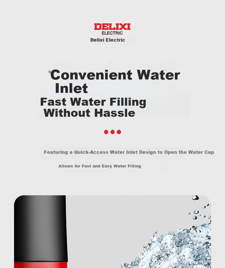 DELIXI ELECTRIC Electric Spray Watering Can Succulent Mist Sprayer Household Small Sprayer for Pesticide and Disinfection 20