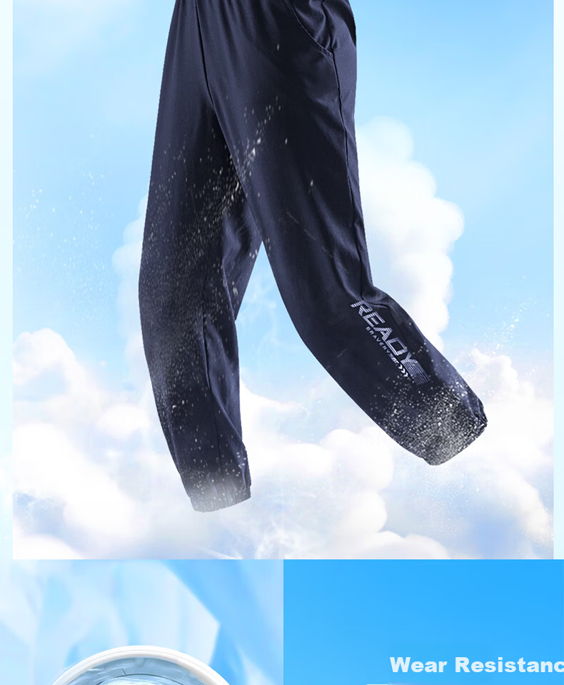 361° Kids Long Pants 26 Summer Boys Girls Breathable Cool Sports Pants Black 175 10
