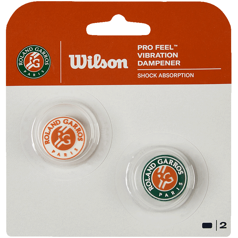 Wilson French Open Co-Branded Shock Absorbers, 2-Pack
